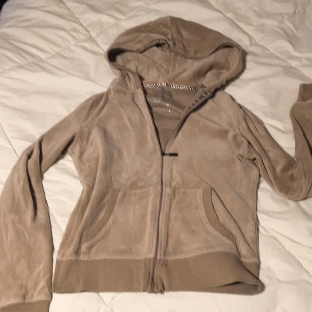Velvet sweatshirt